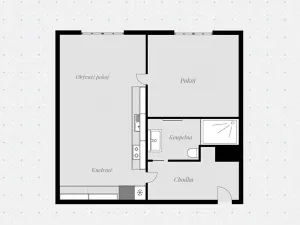 Prodej bytu 2+kk, Loučovice, 44 m2