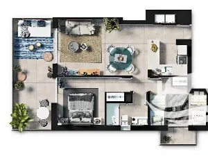 Prodej bytu 3+kk, Cala d'Or, Španělsko, 58 m2