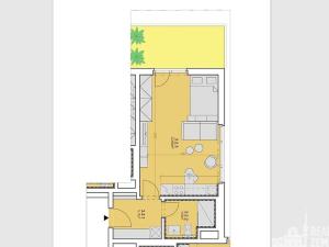 Pronájem bytu 1+kk, Praha - Vinohrady, Korunní, 34 m2