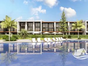 Prodej bytu 1+kk, Trikomo, Kypr, 45 m2