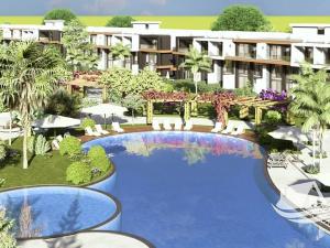 Prodej bytu 1+kk, Trikomo, Kypr, 45 m2