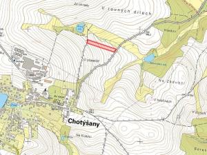 Prodej pole, Chotýšany, 2635 m2