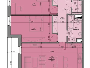 Prodej bytu 3+kk, České Budějovice, Branišovská, 84 m2