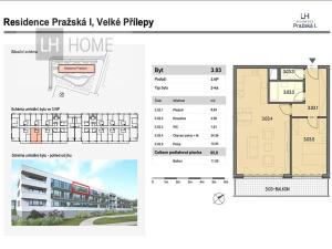 Prodej bytu 2+kk, Velké Přílepy, 66 m2