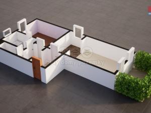 Pronájem bytu 2+kk, Turnov, Křišťálová, 56 m2