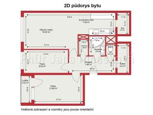 Prodej bytu 3+kk, Praha - Chodov, Křejpského, 71 m2