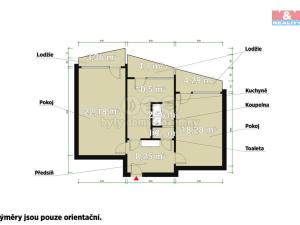Prodej bytu 2+1, Plzeň - Doudlevce, Mandlova, 63 m2