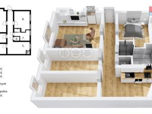 Prodej bytu 4+1, Nižbor, Pod Nádražím, 86 m2
