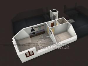 Pronájem bytu 1+1, České Budějovice, Fráni Šrámka, 59 m2