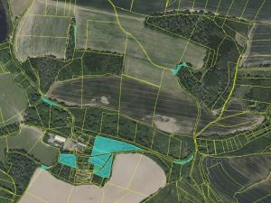 Prodej podílu pozemku, Neveklov, 9639 m2