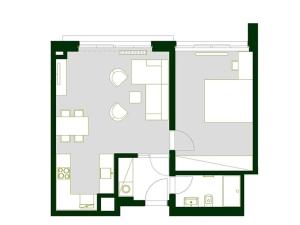 Pronájem bytu 2+kk, Praha - Vršovice, Archangelská, 56 m2