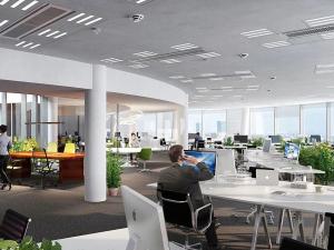 Pronájem kanceláře, Praha - Smíchov, Plzeňská, 454 m2