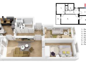 Prodej bytu 3+1, Dobruška, Na Budíně, 71 m2