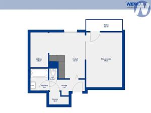 Pronájem bytu 2+kk, Vacov, 48 m2