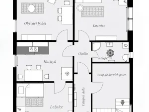 Prodej bytu 3+1, České Budějovice, Ant. Slavíčka, 62 m2