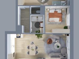 Prodej bytu 3+kk, Oslavany, Letkovská, 44 m2