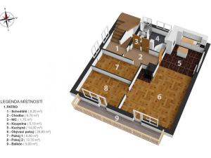 Prodej bytu 3+kk, Nové Město nad Metují, U Lípy, 103 m2