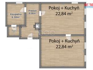Pronájem bytu 1+1, Úněšov - Číhaná, 61 m2
