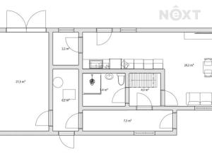 Prodej rodinného domu, Bohdalovice, 60 m2