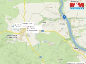Prodej pozemku pro bydlení, Albrechtice nad Vltavou, 4440 m2