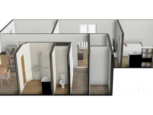 Prodej bytu 3+1, Písek, nábřeží 1. máje, 63 m2