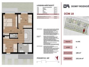 Prodej rodinného domu, Humpolec - Rozkoš, 103 m2