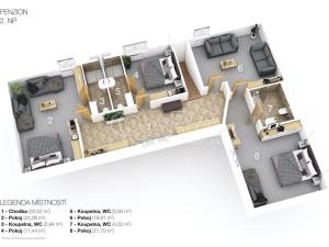 Prodej ubytování, Jirny, Hlavní, 518 m2