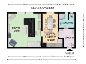 Prodej bytu 1+1, Jindřichův Hradec, Třebického, 63 m2
