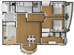 Pronájem bytu 4+kk, Praha - Žižkov, Pod Parukářkou, 109 m2
