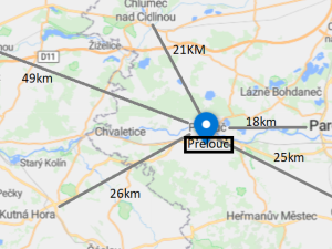 Pronájem bytu 2+1, Přelouč, Jižní, 52 m2