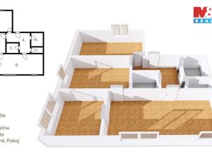 Prodej bytu 3+1, Krupá, 69 m2