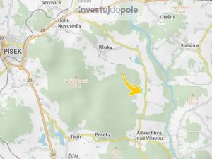 Prodej pole, Albrechtice nad Vltavou - Údraž, 10056 m2