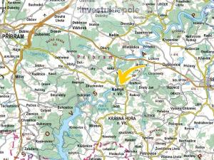 Prodej pozemku, Kamýk nad Vltavou, 1125 m2