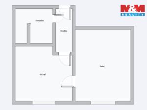 Prodej bytu 1+1, Jirkov, Pionýrů, 35 m2