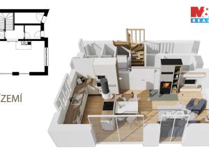 Prodej rodinného domu, Vykáň, 122 m2