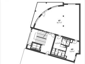 Pronájem kanceláře, Brno, 101 m2