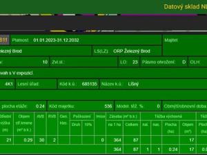 Prodej podílu lesa, Líšný, 1047 m2