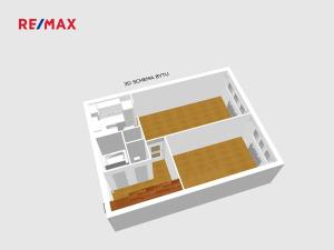 Pronájem bytu 2+kk, Praha - Stodůlky, Bašteckého, 42 m2