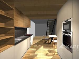 Pronájem bytu 2+kk, Praha - Vysočany, Kolbenova, 58 m2