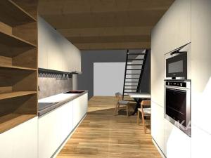 Pronájem bytu 2+kk, Praha - Vysočany, Kolbenova, 57 m2