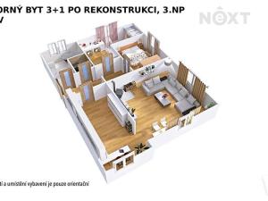 Prodej bytu 3+1, Sudkov, 100 m2