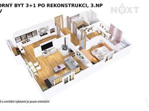 Prodej bytu 3+1, Sudkov, 100 m2