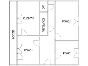Prodej bytu 3+1, Jirkov, Krušnohorská, 78 m2