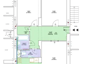 Pronájem bytu 3+1, Chrudim, Na Valech, 78 m2