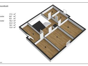 Prodej rodinného domu, Krupka, Husitská, 552 m2