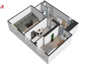 Prodej bytu 2+1, Ostrava - Poruba, Gustava Klimenta, 53 m2