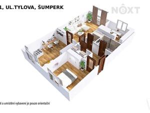 Prodej bytu 3+1, Šumperk, Tylova, 75 m2