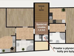 Prodej bytu 1+kk, Kutná Hora, Václavské náměstí, 36 m2
