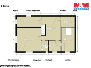 Pronájem rodinného domu, Dlažov, 223 m2