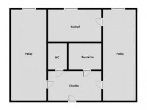 Pronájem bytu 2+1, Strakonice - Strakonice I, Sv. Čecha, 50 m2